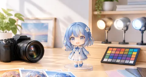 写真の色とフィギュアの色がずれる理由：光源・ホワイトバランス・素材の発色