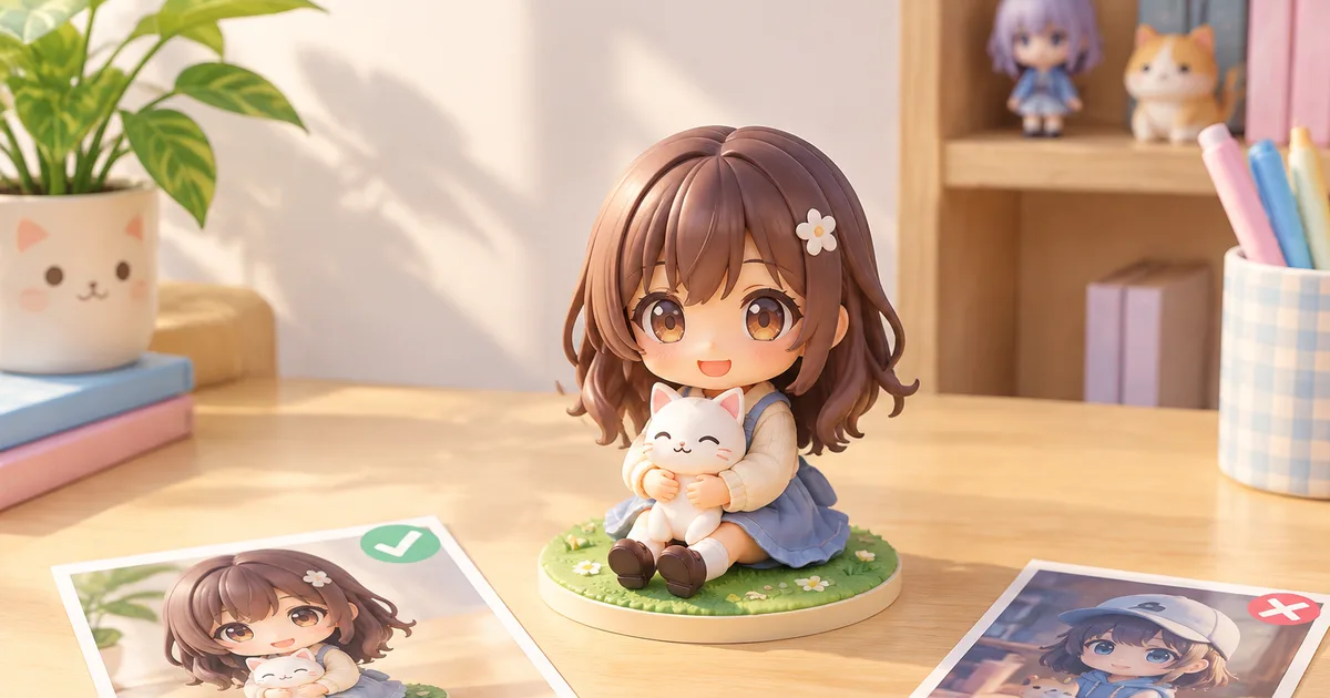 Photos that turn into good figures, and photos that don't
