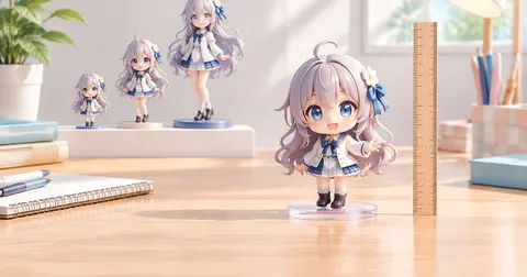 1/7スケールとは何か？フィギュアのスケール表記の意味とサイズ感の目安