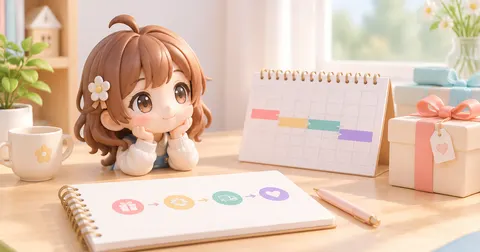 オーダーメイドギフトの理想的な注文タイミング：制作期間から逆算するスケジュール設計