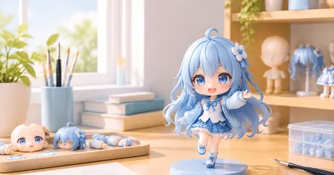 アニメ調フィギュアの造形が難しい理由と実践的なごまかしテクニック