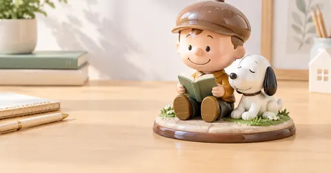 陶器のようなツヤ感が魅力的！ガシャポンフィギュア「PEANUTS Classical Mode」が登場