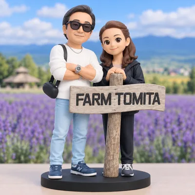 ユーザーが公開したフィギュアの完成イメージ