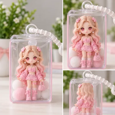 ユーザーが公開したフィギュアの完成イメージ
