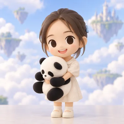 ユーザーが公開したフィギュアの完成イメージ