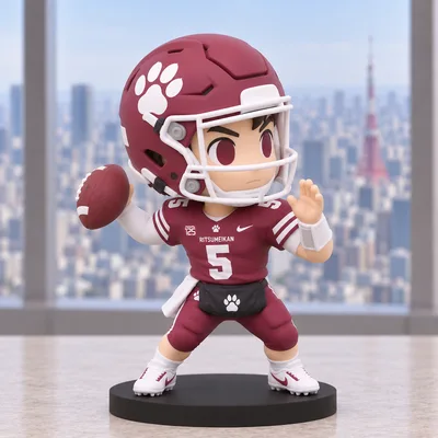 お客様が生成したフィギュア · デフォルメフィギュアのデザイン画