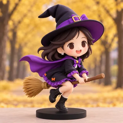 お客様が生成したフィギュア · デフォルメフィギュアのデザイン画